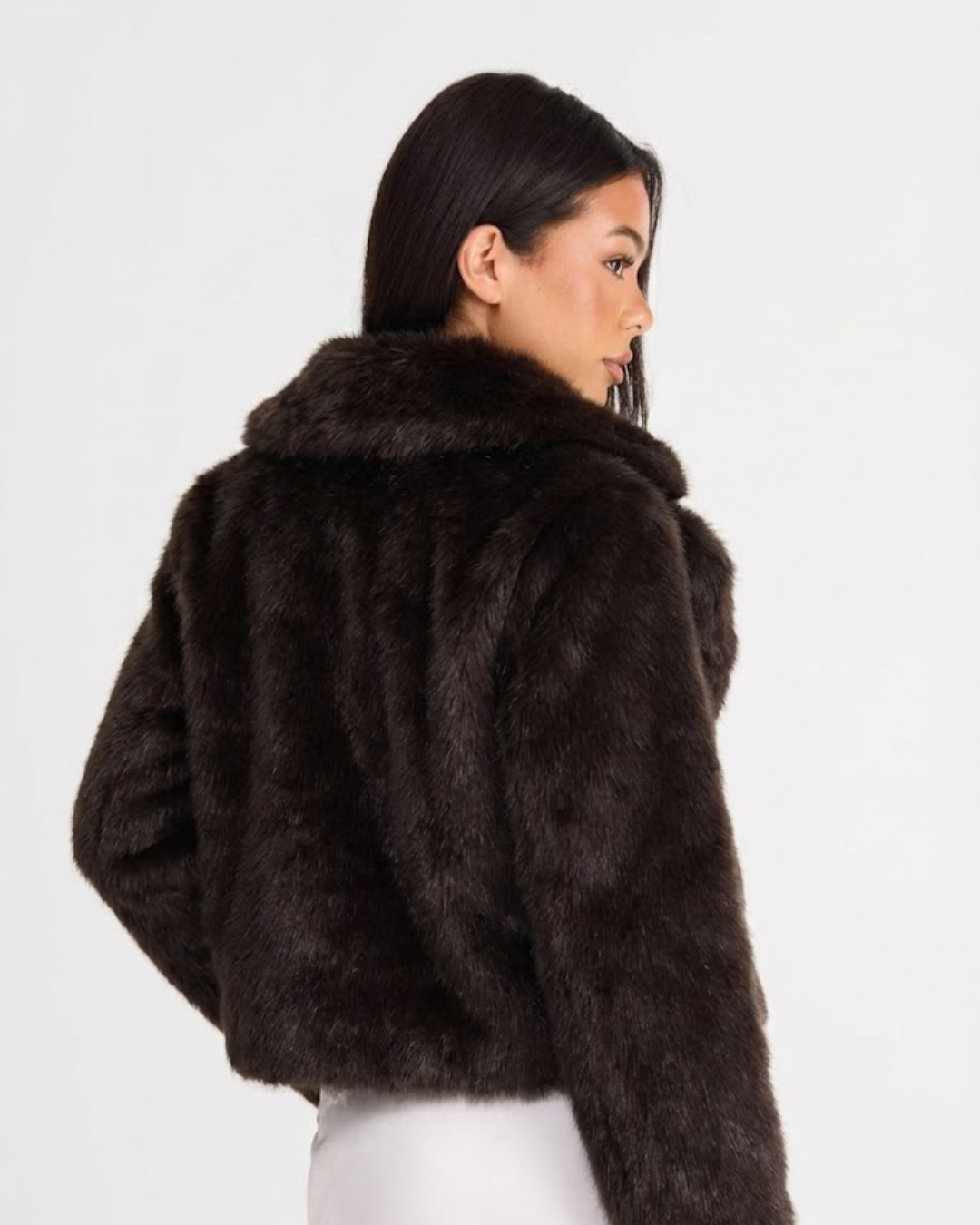 Maya | Casual Sleeveless Faux Fur Jacket