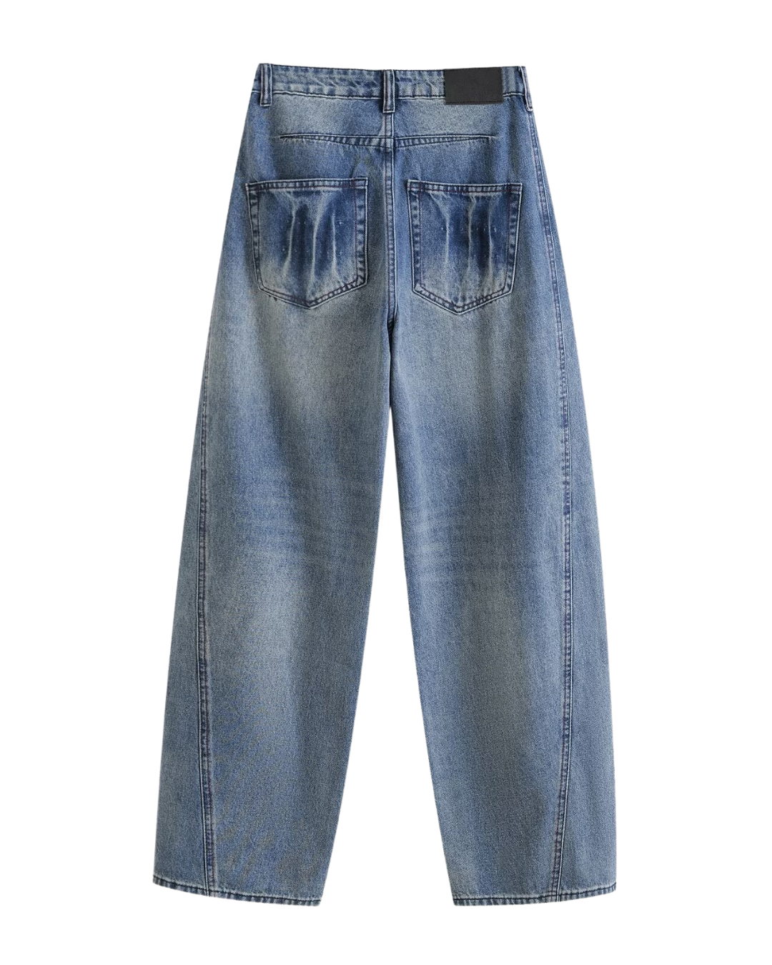 Margot | High Waisted Wide Leg Jeans Light Blue Vintage Wash