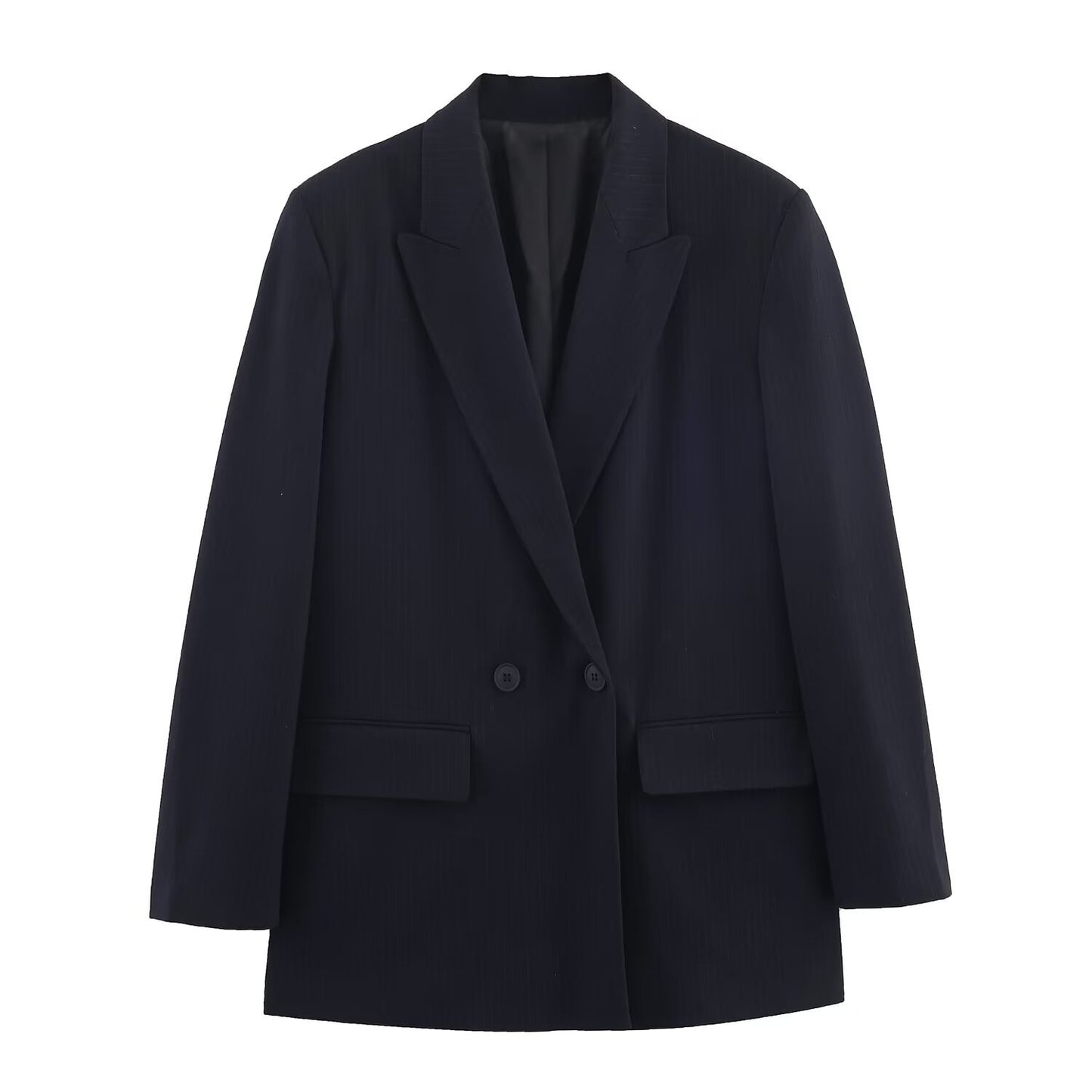 Margot | Oversized Black Blazer Double Breasted