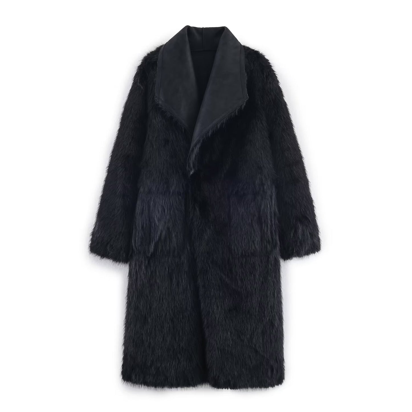 Dora | Long Faux Fur Coat