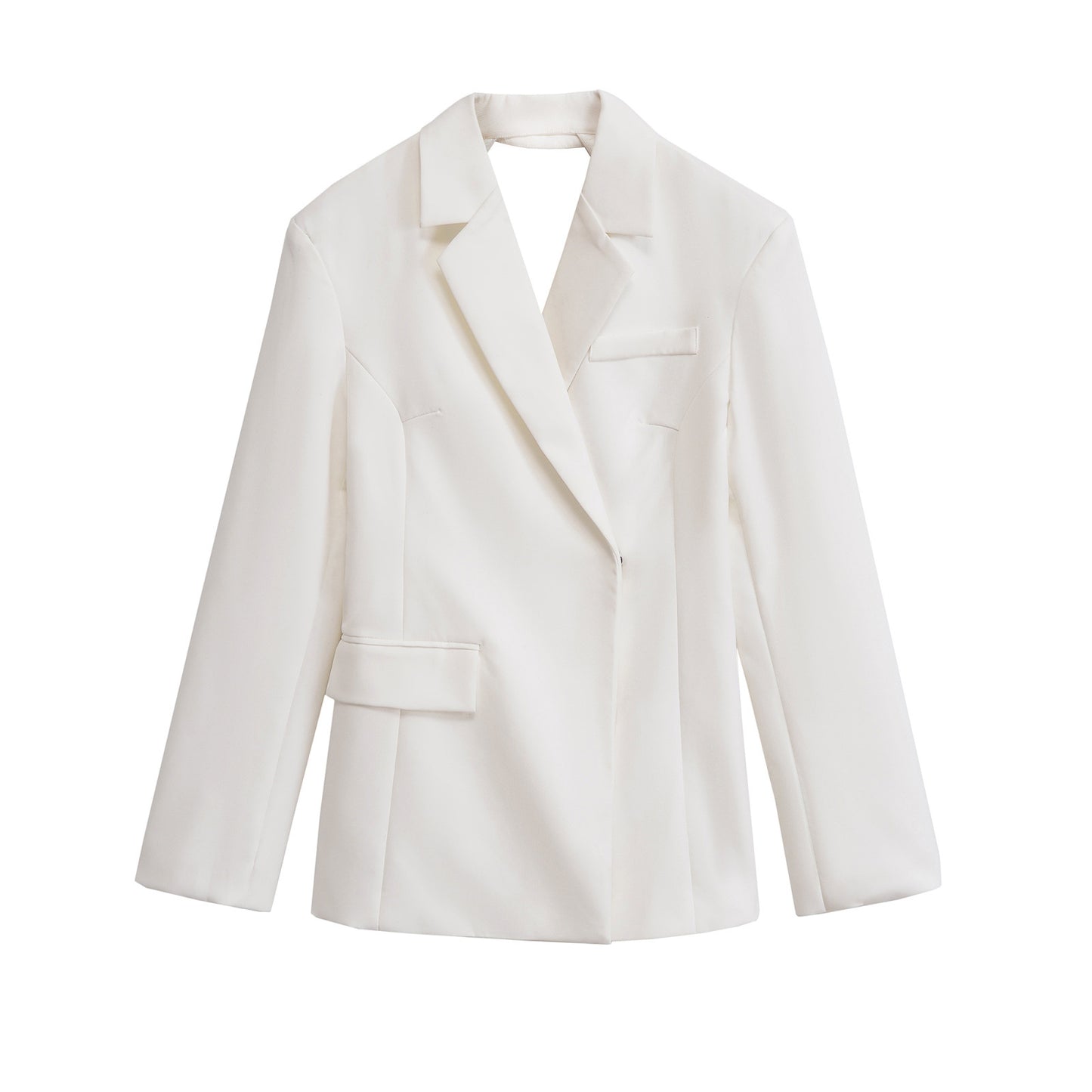 Vera | Oversized White Blazer Double Breasted