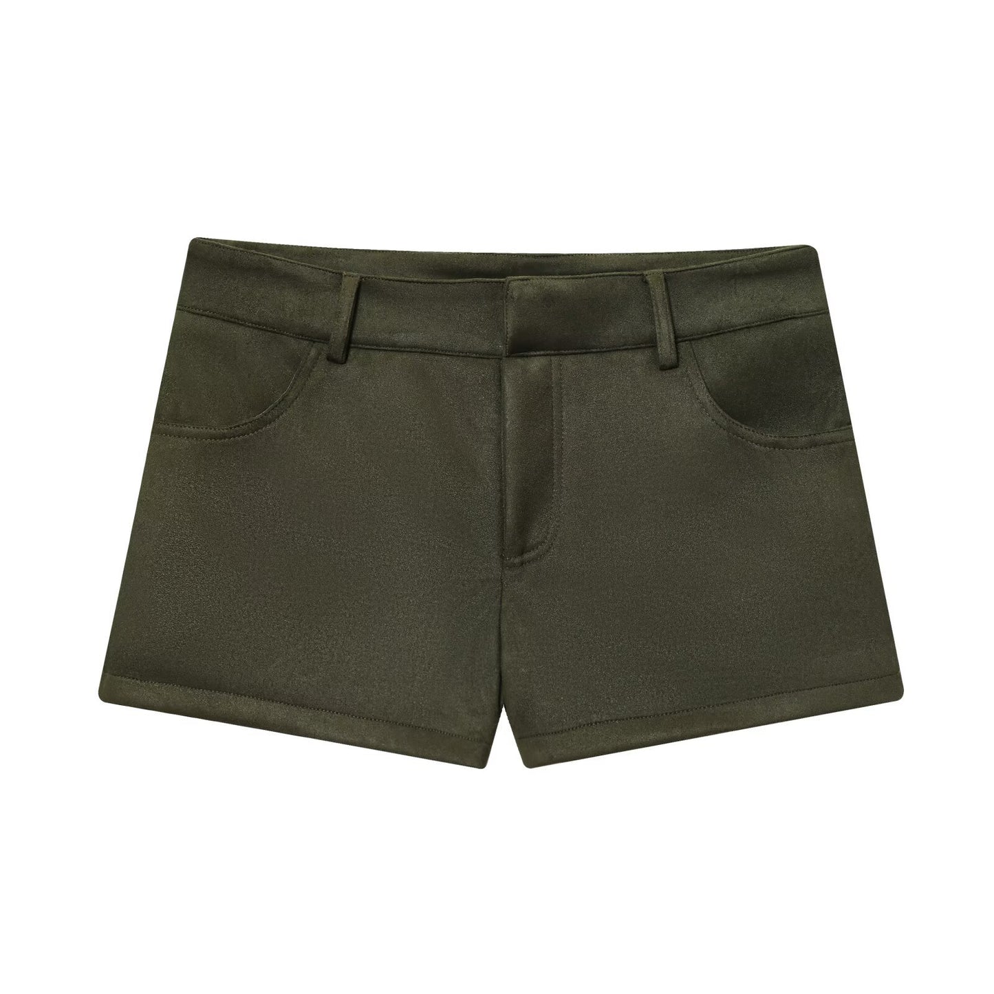 Sienna | Khaki Suede Blazer Co-ord Set