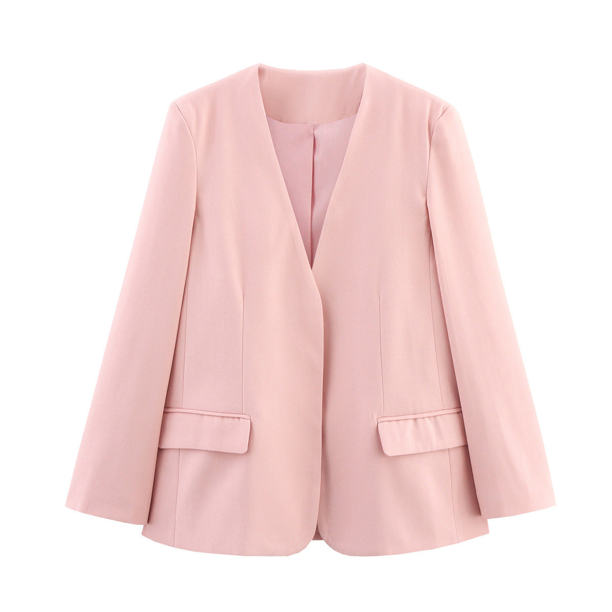 Fleur | Spring Double Breasted Blazer Pink