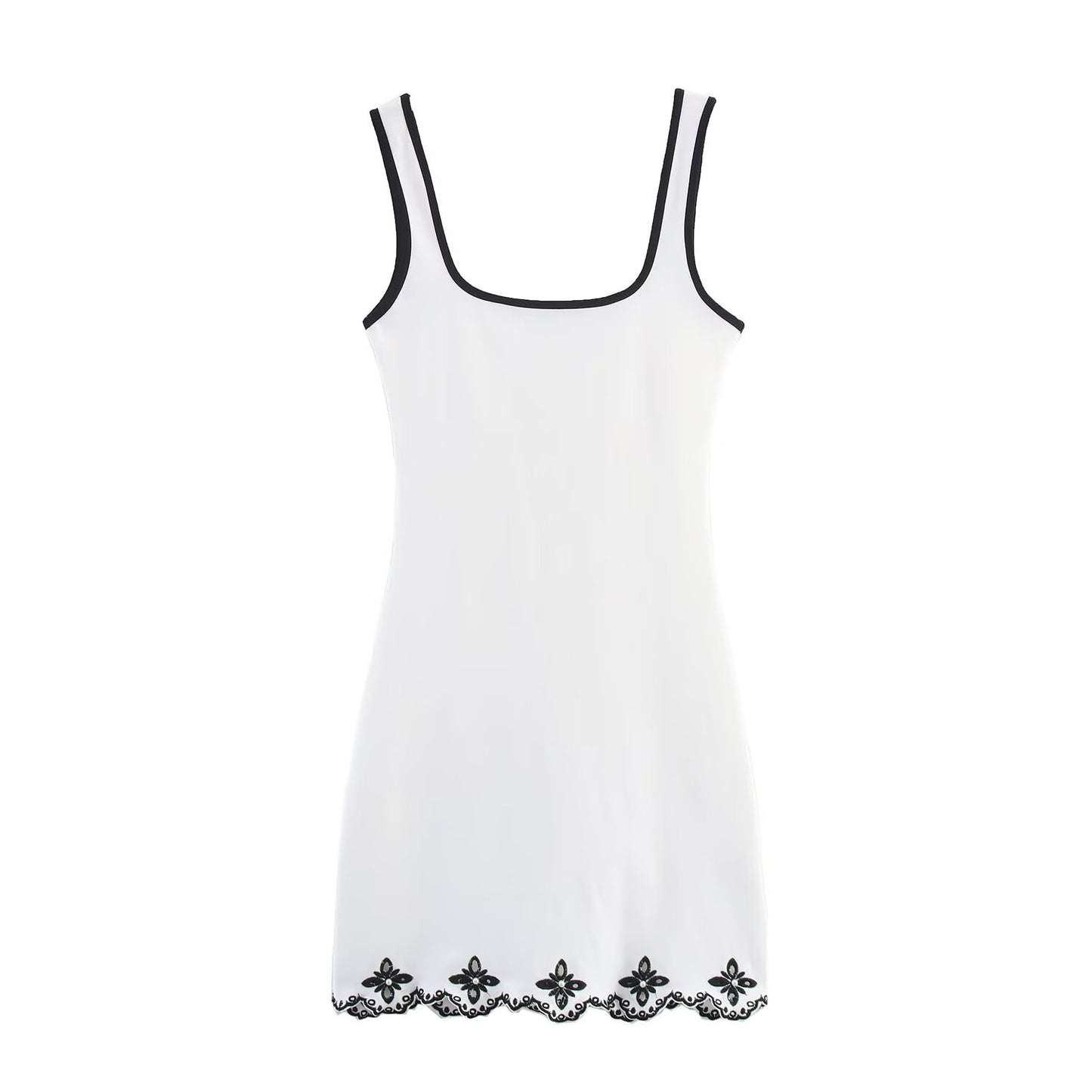 Ayla | Summer Sleeveless Mini Dress White