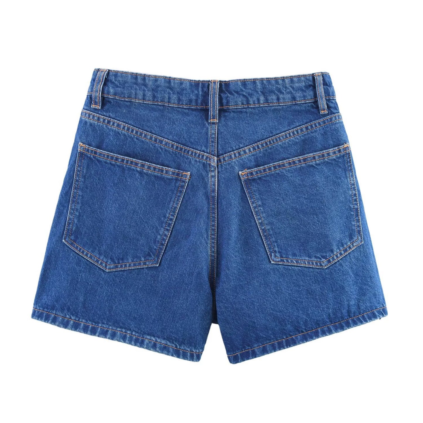Noa | Denim Shorts Blue High Waisted Vintage Mom Fit