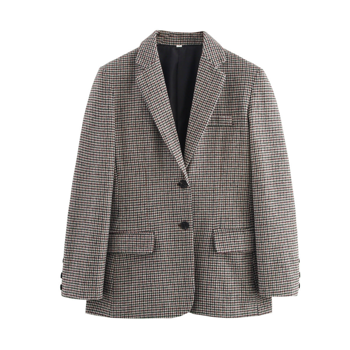 Mora | Oversized Houndstooth Blazer
