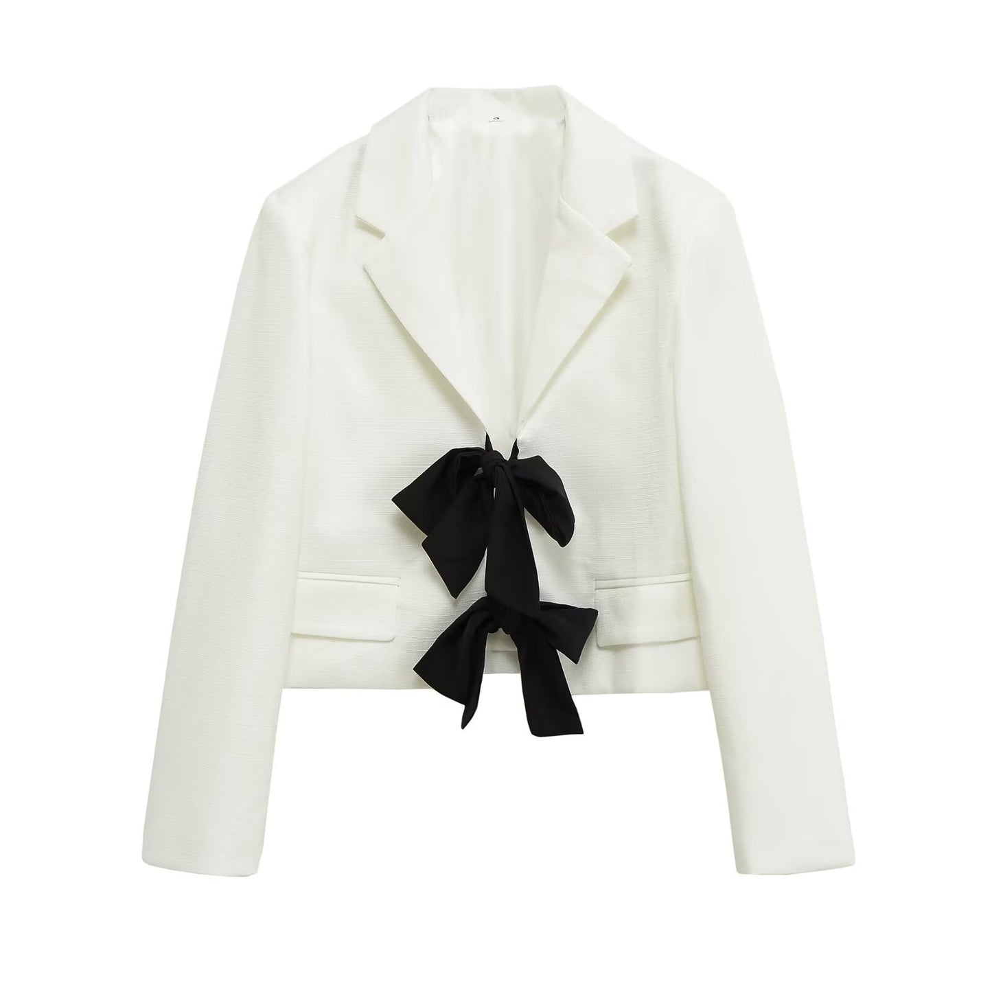 Elsie | Smart Casual Cropped Blazer White