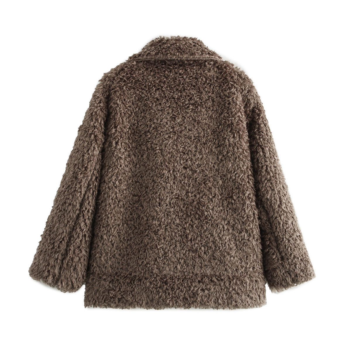 Iris | Winter Teddy Coat Brown