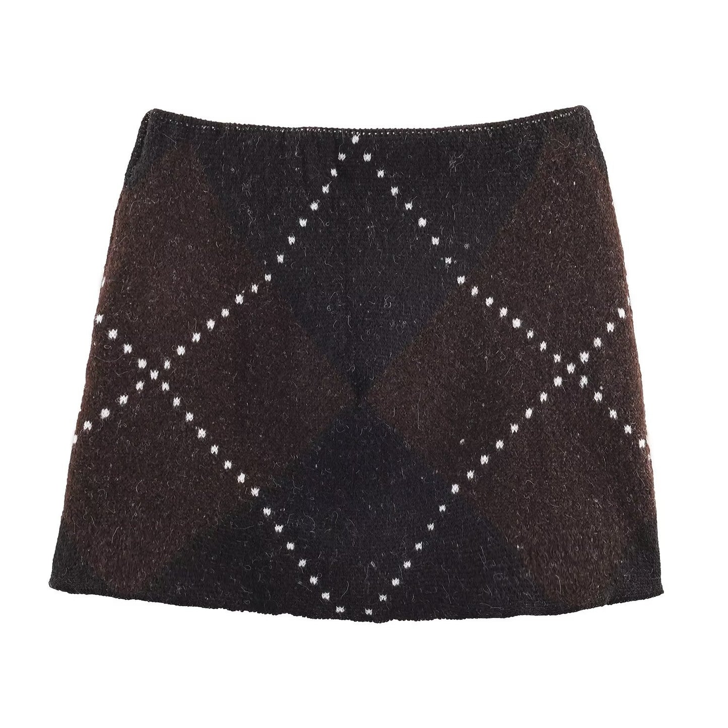 Amber | Cosy Knitted Mini Skirt Co-ord