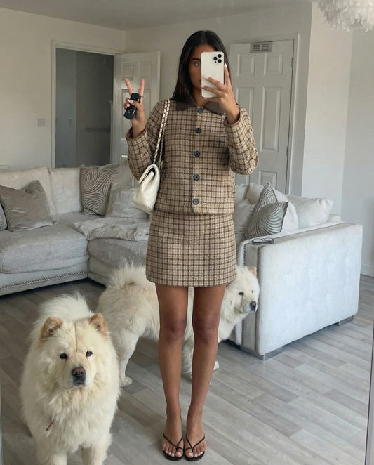 Margot | Jacket & Mini Skirt Set