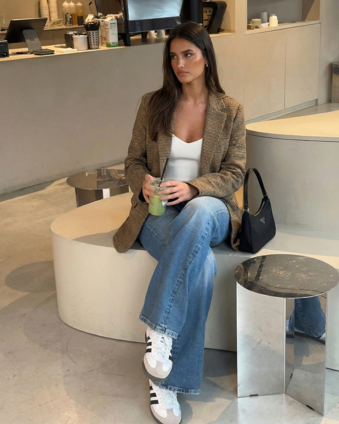 Lexa | Smart Casual Tweed Check Blazer