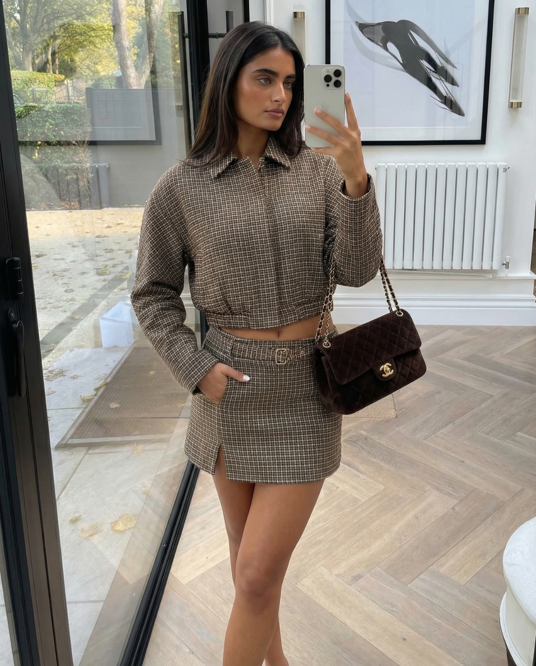 Maisie | Cropped Jacket & Mini Skirt Co-ord