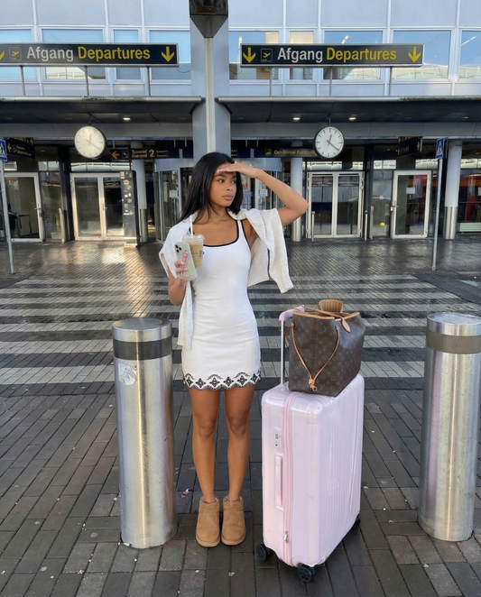 Ayla | Summer Sleeveless Mini Dress White