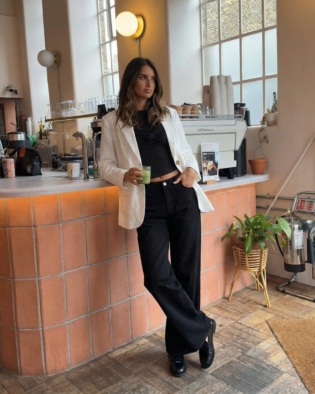 Thea | Elegant White Blazer