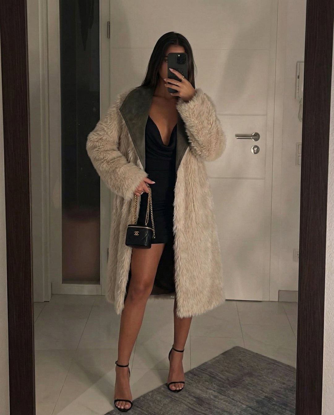 Dora | Long Faux Fur Coat