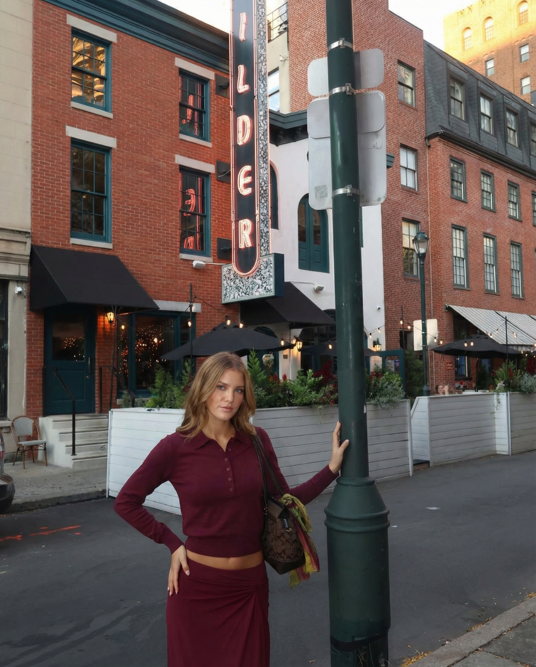 Ruby | Sophisticated Knit Long Sleeve Polo Jumper