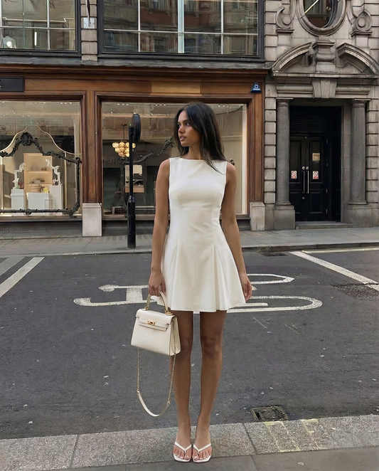 Maeve | Sleeveless A Line Mini Dress