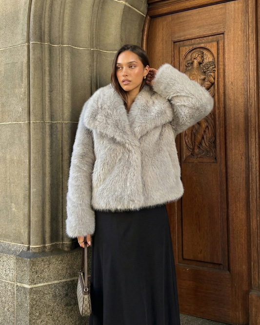 Liv | Winter Fluffy Faux Fur Coat