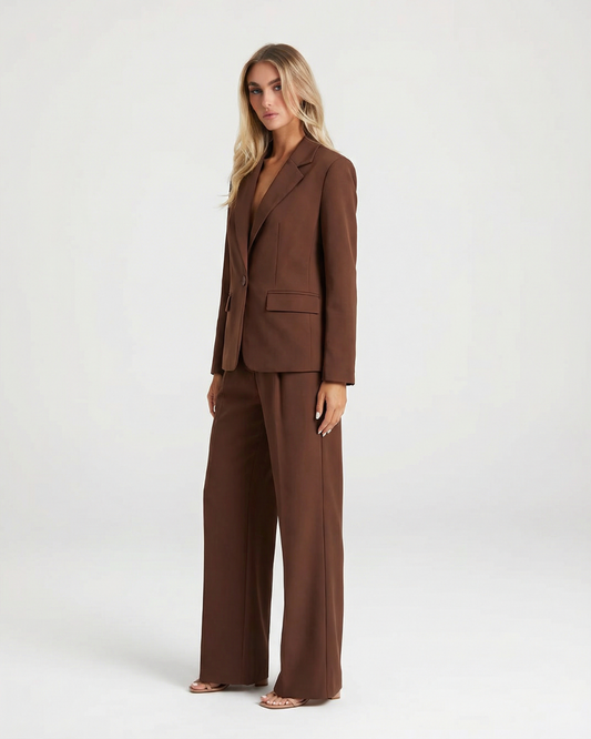 Fern | Casual Wide Leg Suit
