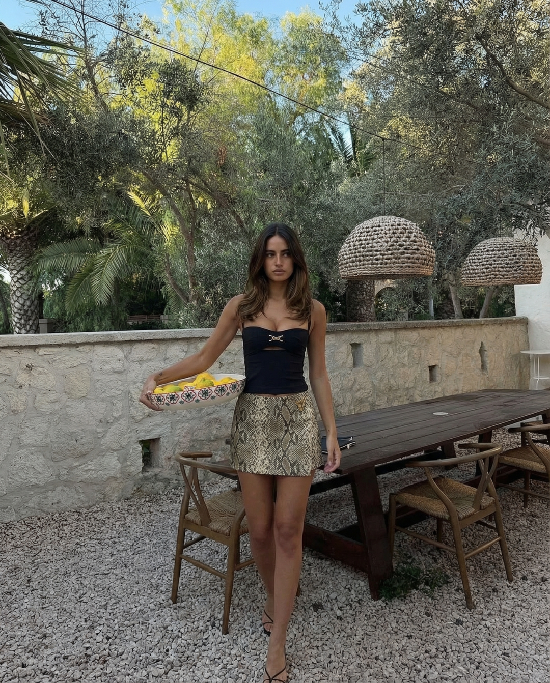 Vera | Leopard Print Mini Shorts Cream High Waisted