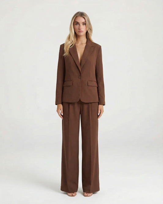 Fern | Casual Wide Leg Suit