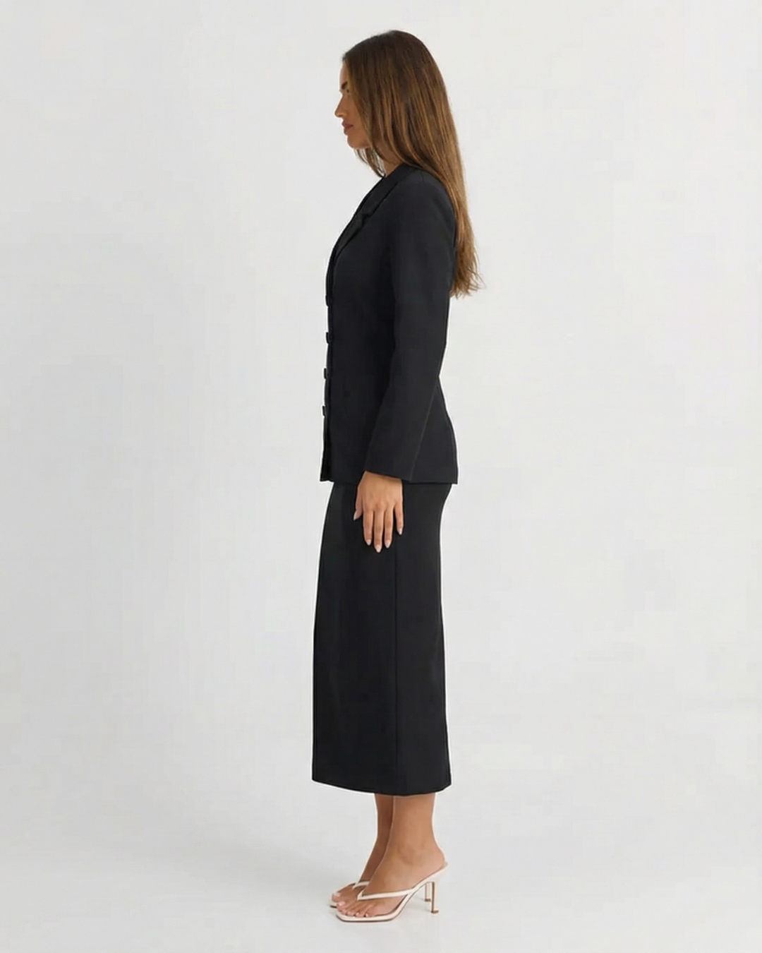 Victoria | Blazer & Midi Skirt Co-ord Set