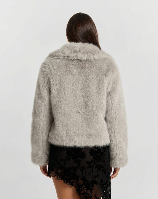 Liv | Winter Fluffy Faux Fur Coat