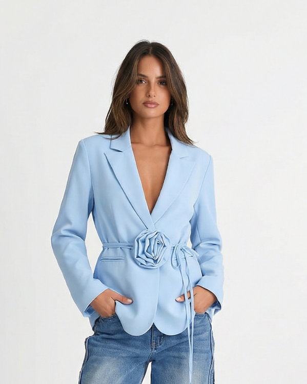Amelie | Summer Belted Blazer