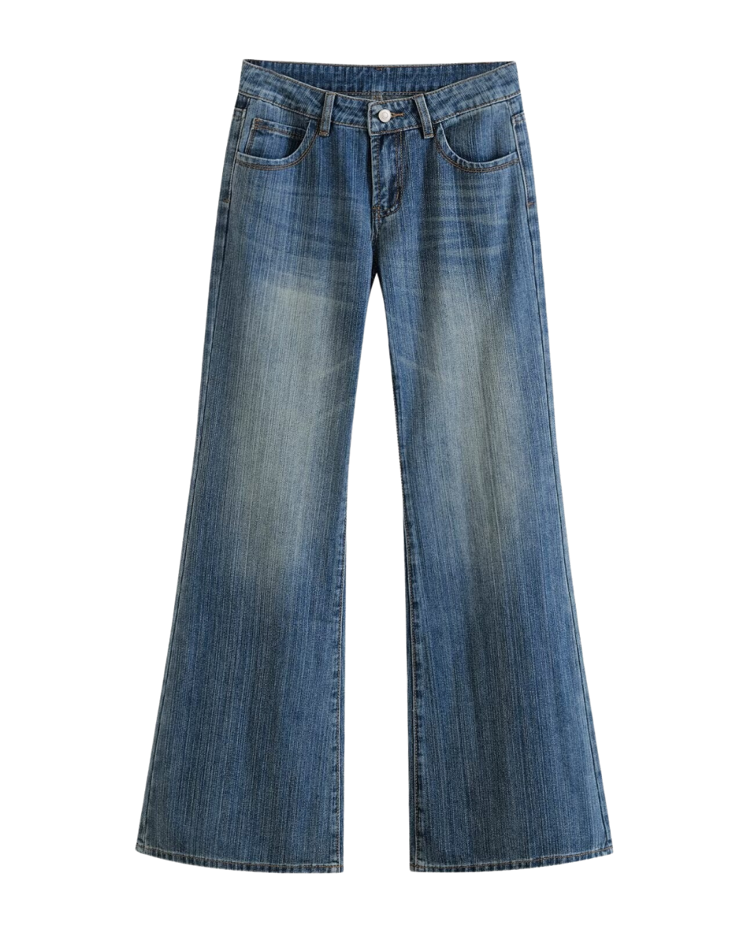 Vera | Wide Leg Jeans Light Wash High Waisted Relaxed