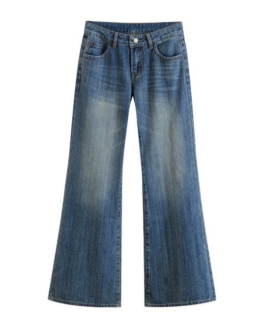 Vera | Wide Leg Jeans Light Wash High Waisted Relaxed