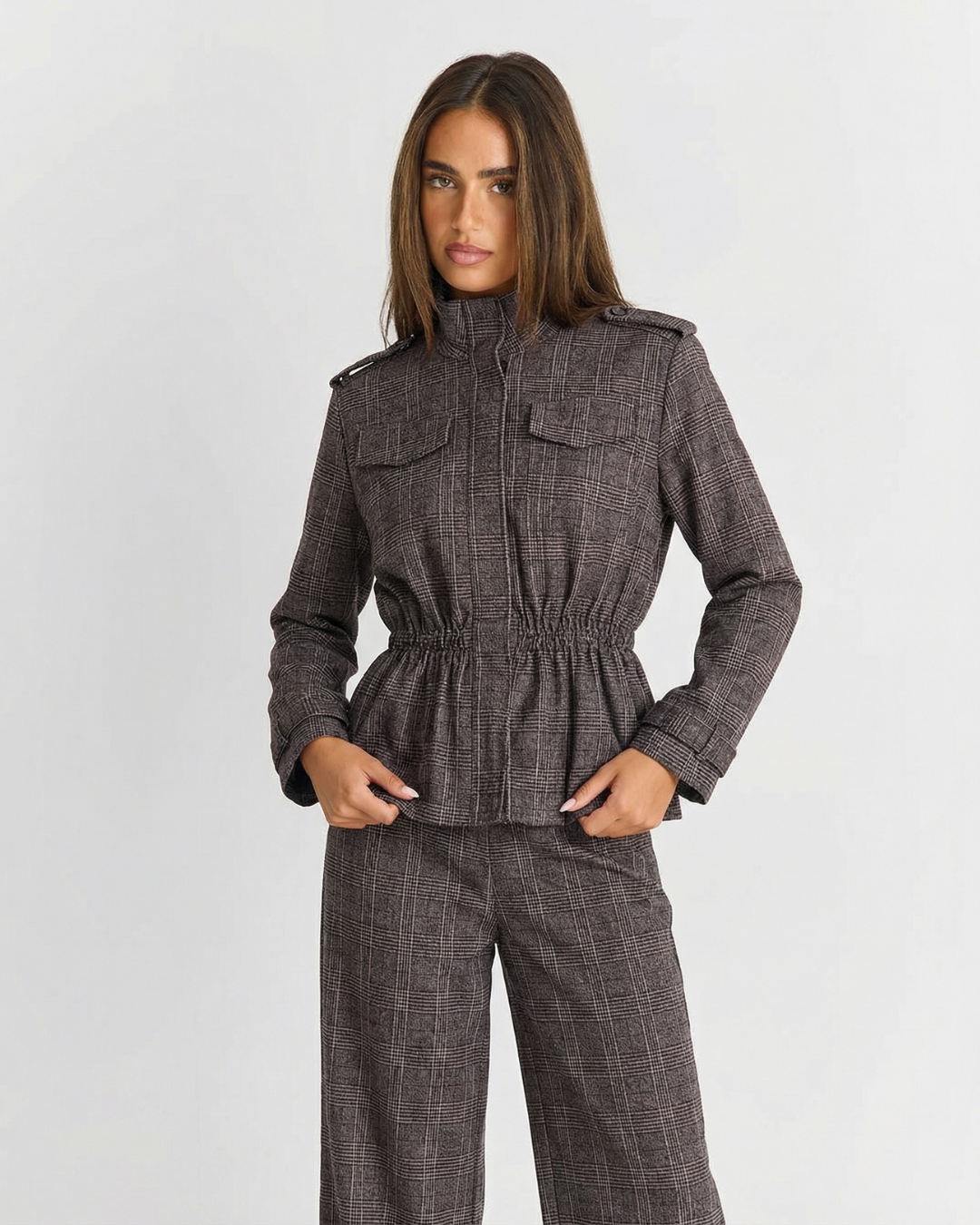 Harriet | Tailored Grey Co-ord Set