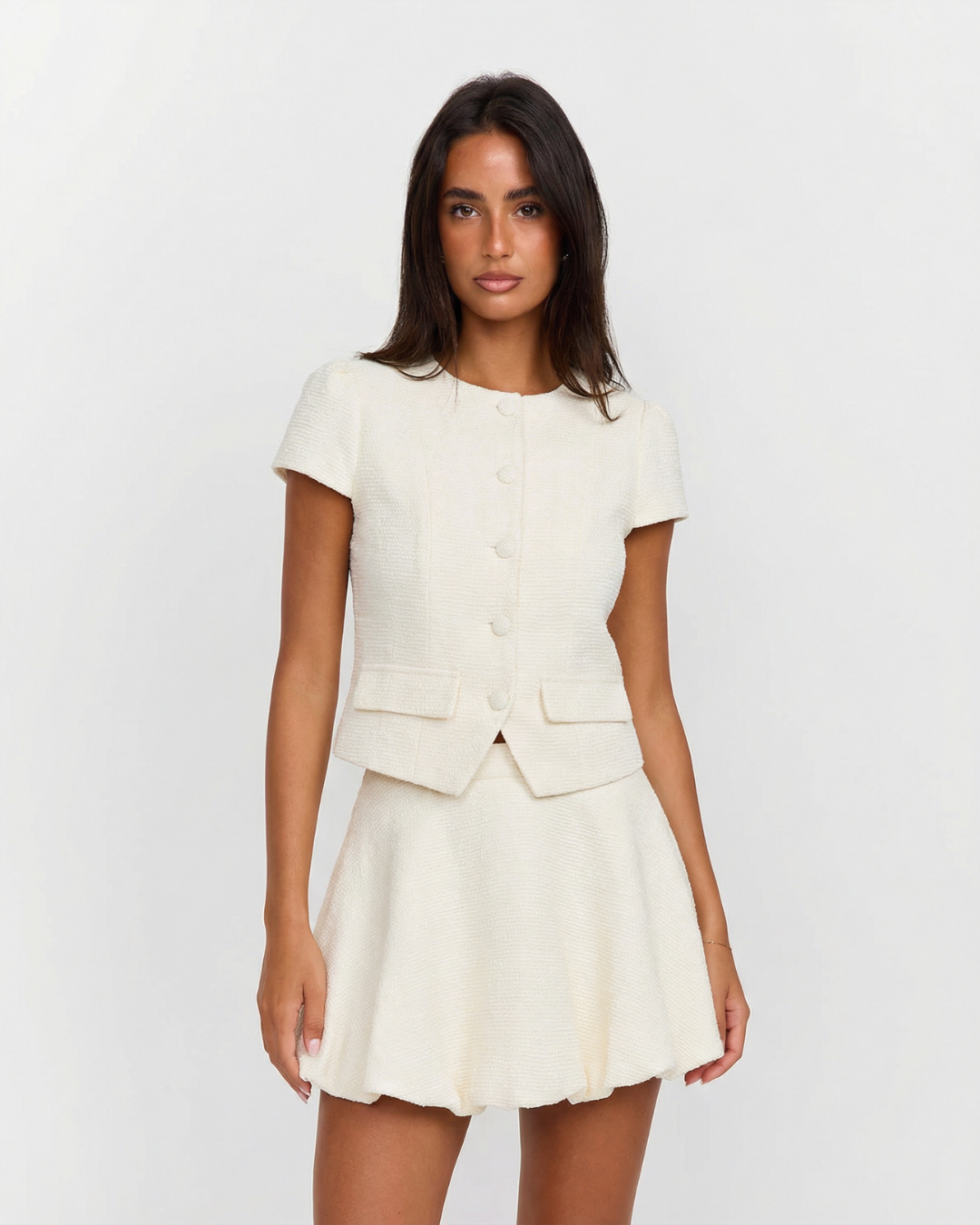 Kate | Elegant Buttoned High Tea Set