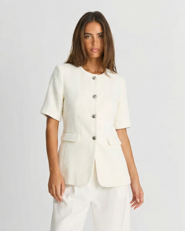 Pia | Summer Short Sleeve Blazer