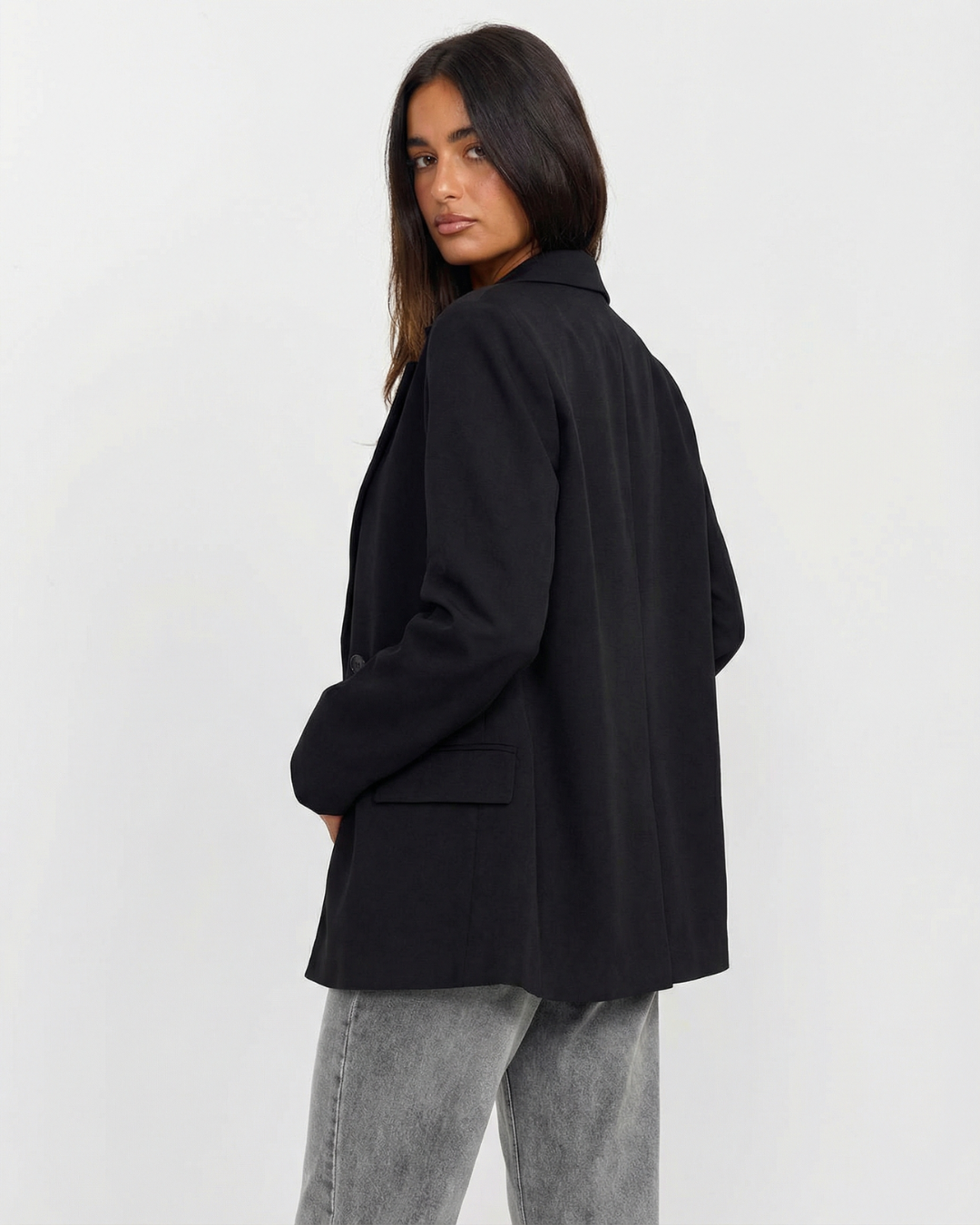 Zara | Smart Casual Double Breasted Blazer