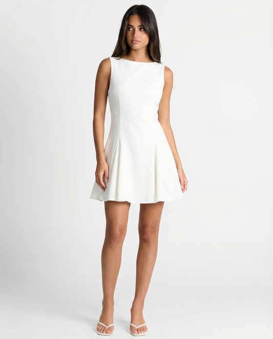 Maeve | Sleeveless A Line Mini Dress