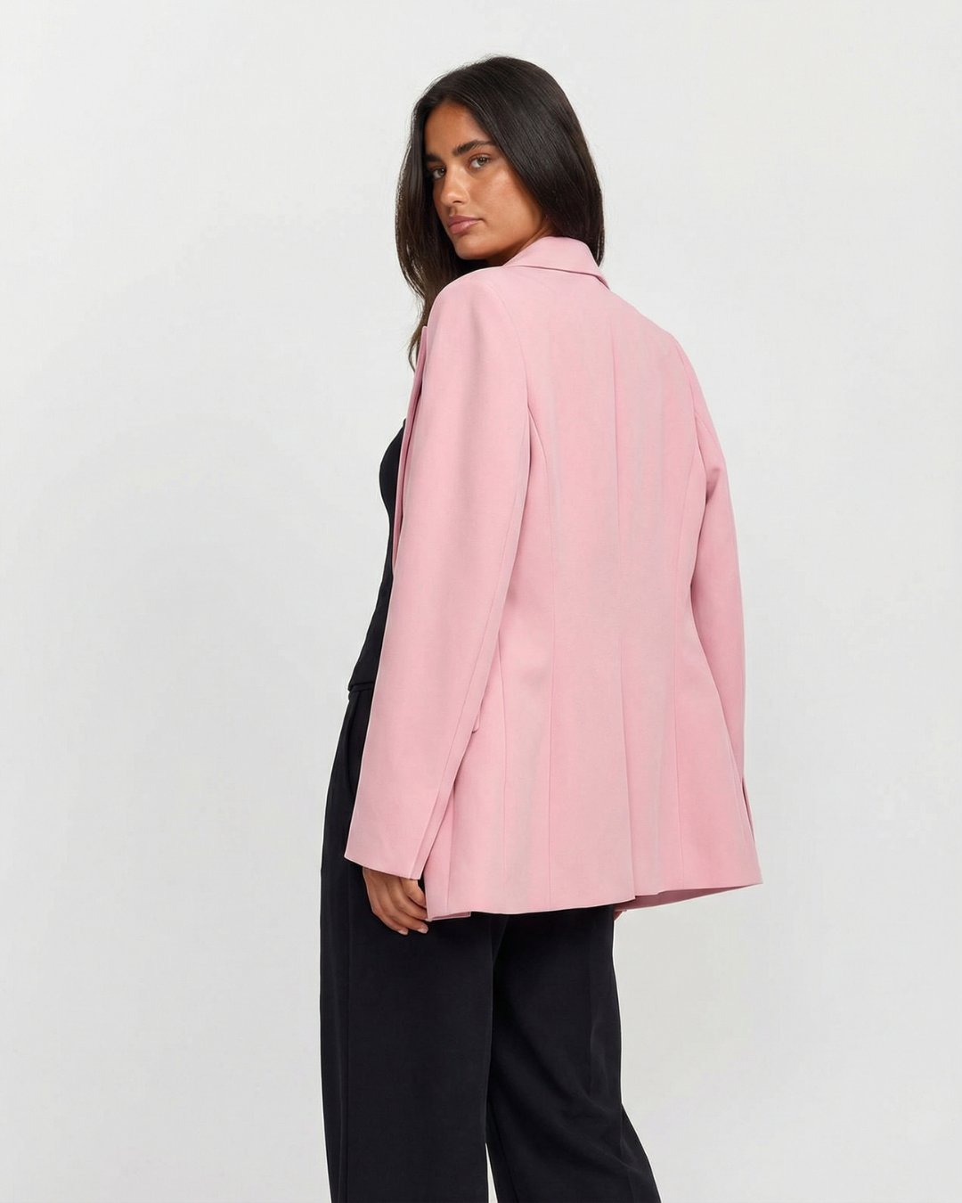 Margot | Oversized Blazer Pink Tailored
