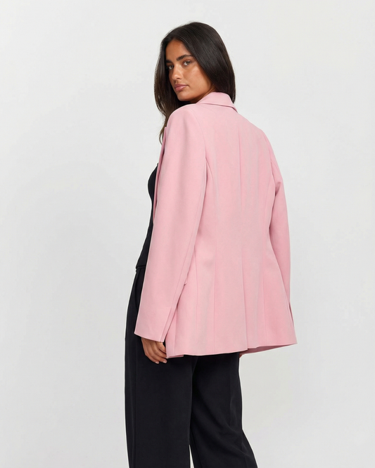 Margot | Oversized Blazer Pink Tailored