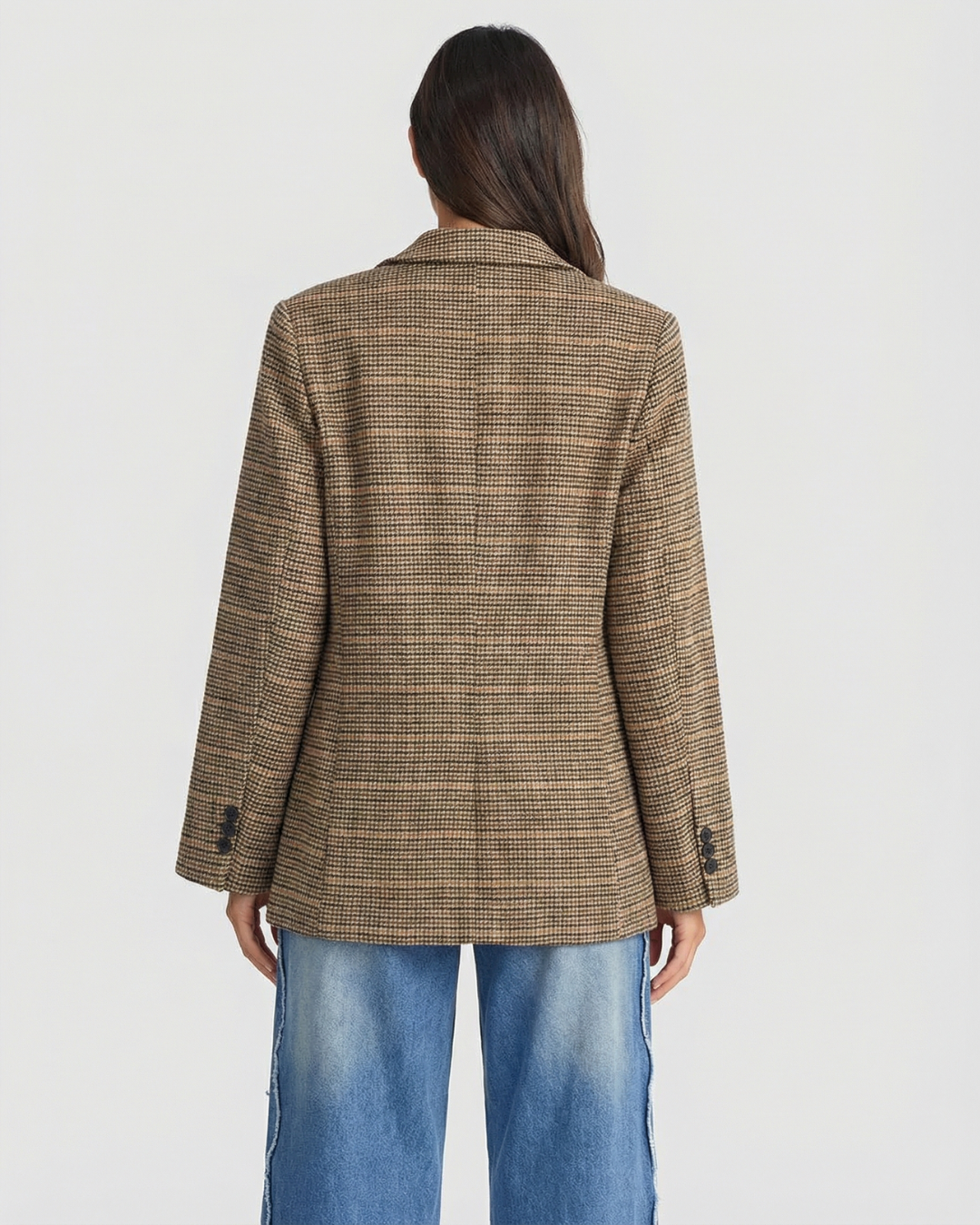 Lexa | Smart Casual Tweed Check Blazer