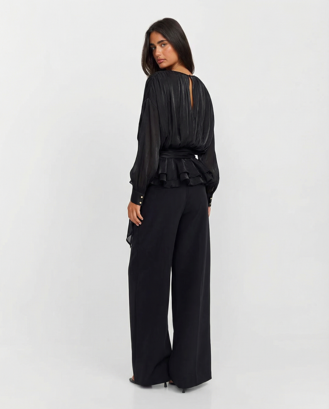 Demi | Elegant Peplum Blouse