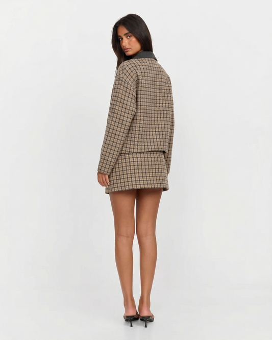 Margot | Jacket & Mini Skirt Set