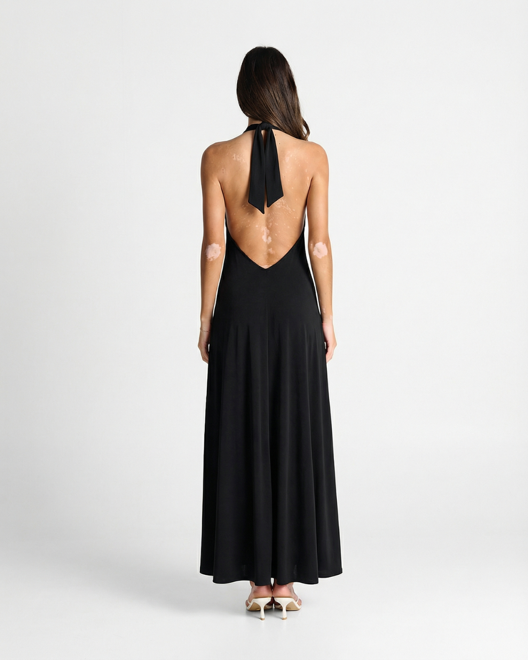 Xanthe | Summer Halter Neck Maxi Dress