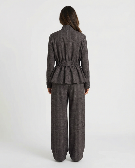 Harriet | Tailored Grey Co-ord Set