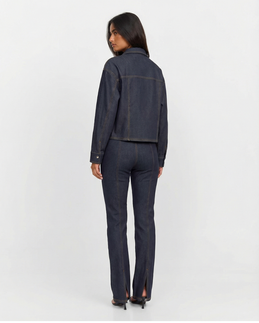 Mia | Dark Wash Denim Co-ord Set