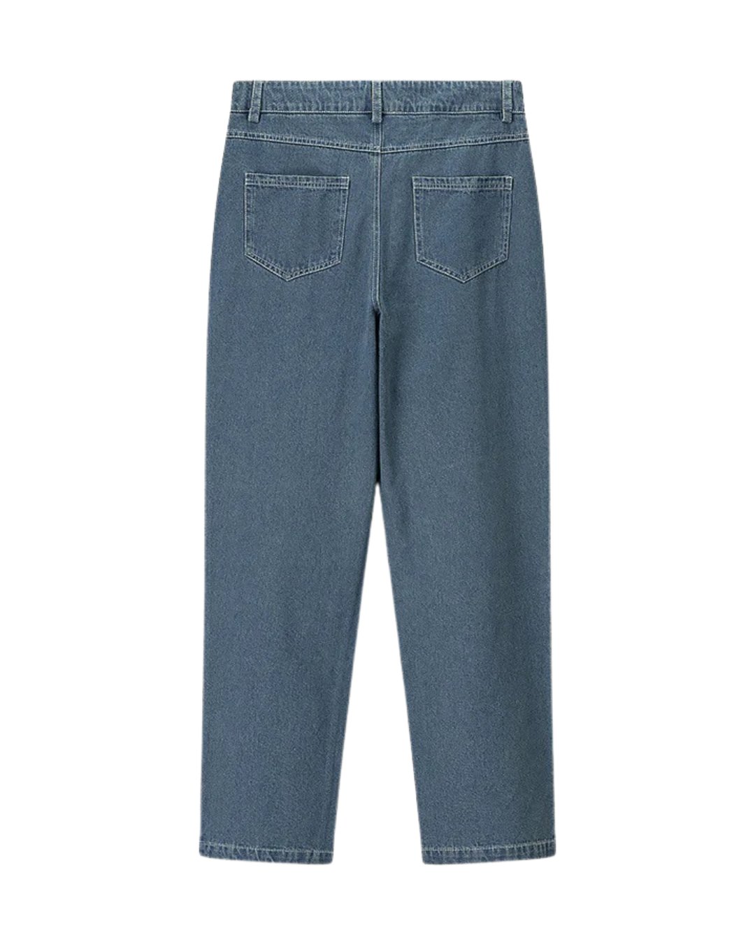 Vera | High Waisted Wide Leg Jeans Light Blue Embellished