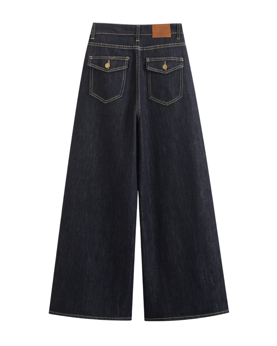 Margot | Wide Leg Jeans Dark Blue High Waisted
