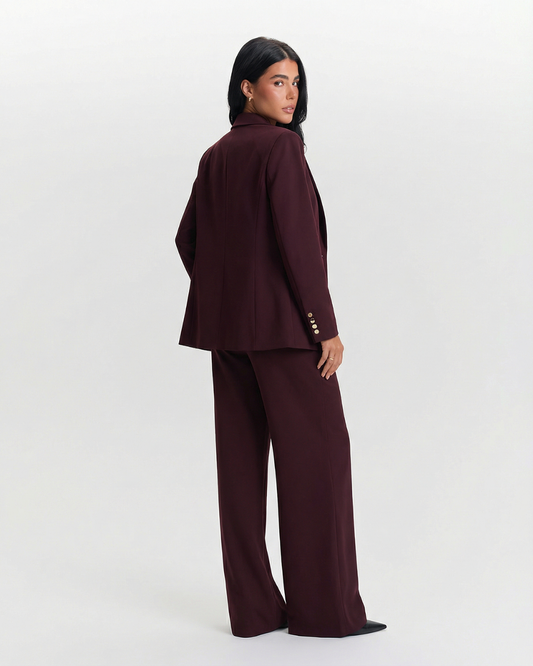 Victoria | Sophisticated Wide Leg Trouser Suit
