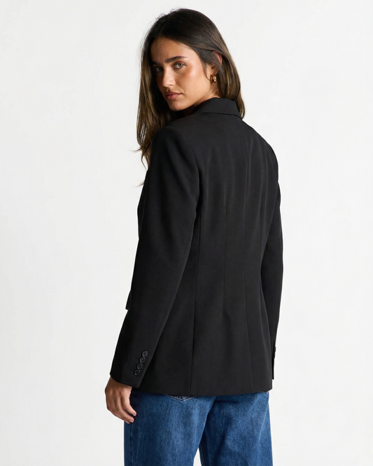Nia | Everyday Fitted Blazer Black