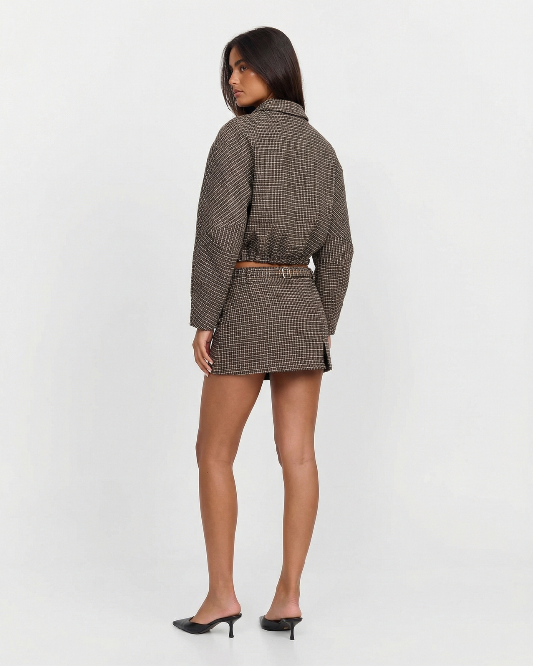 Maisie | Cropped Jacket & Mini Skirt Co-ord