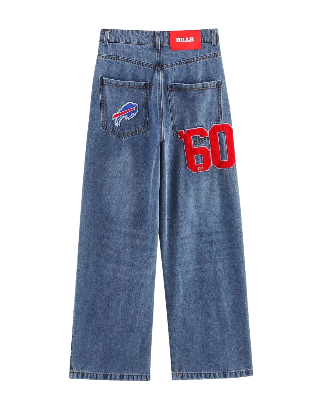 Zoe | Wide Leg Jeans Light Blue High Waisted Straight