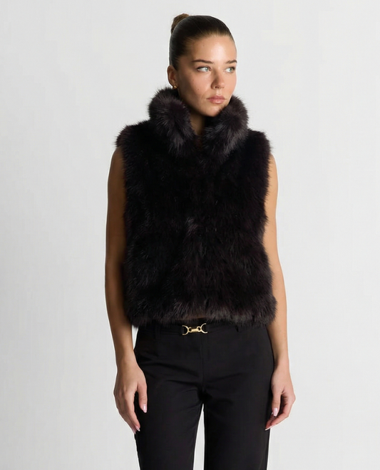 Lana | Sleeveless Faux Fur Vest